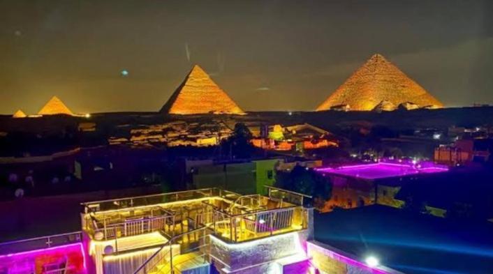 Topaz Pyramids View Inn Kafret el-Gabal Exterior photo